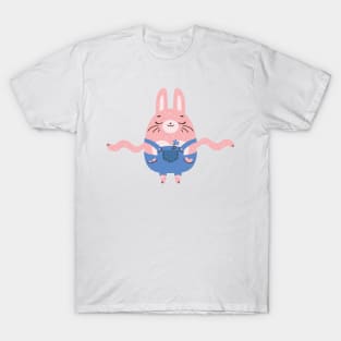 Bunny doing arm wave T-Shirt